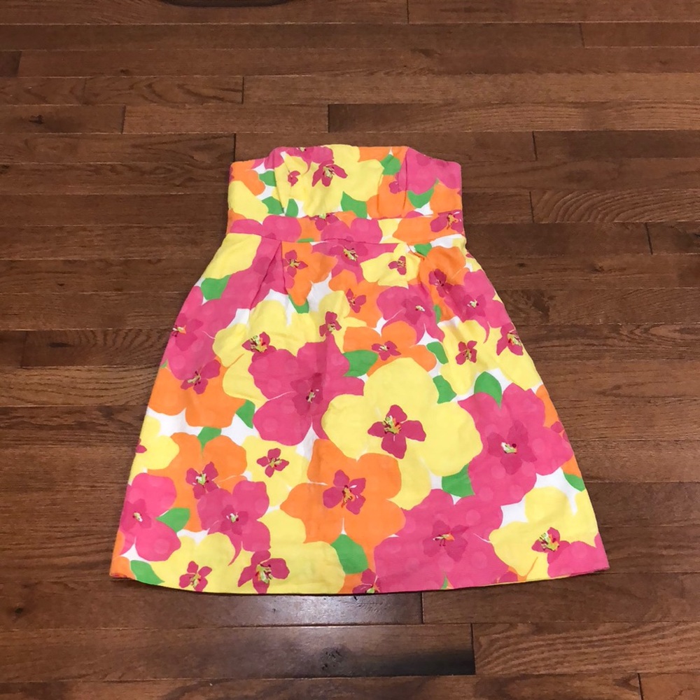 Strapless Lilly Pulitzer dress